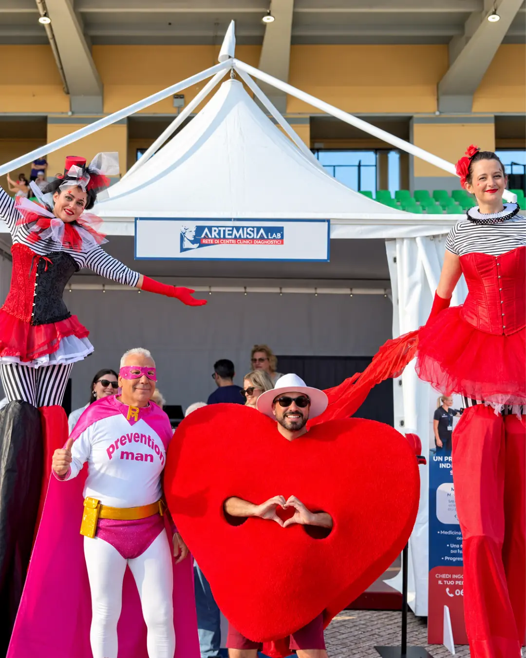 Artemisia partecipa alla Cardio Race di Roma: “Fate sport e fate prevenzione” — foto 7