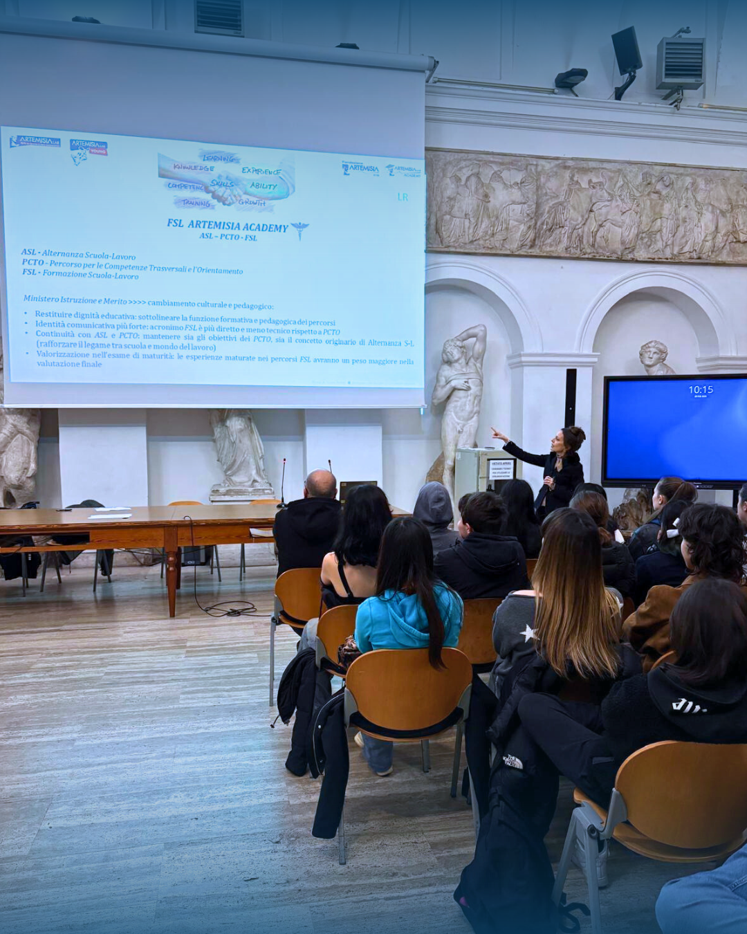 ⚖️ Avvio del percorso FSL Artemisia Lab Academy al Liceo Artistico Statale “Via di Ripetta” di Roma — foto 4