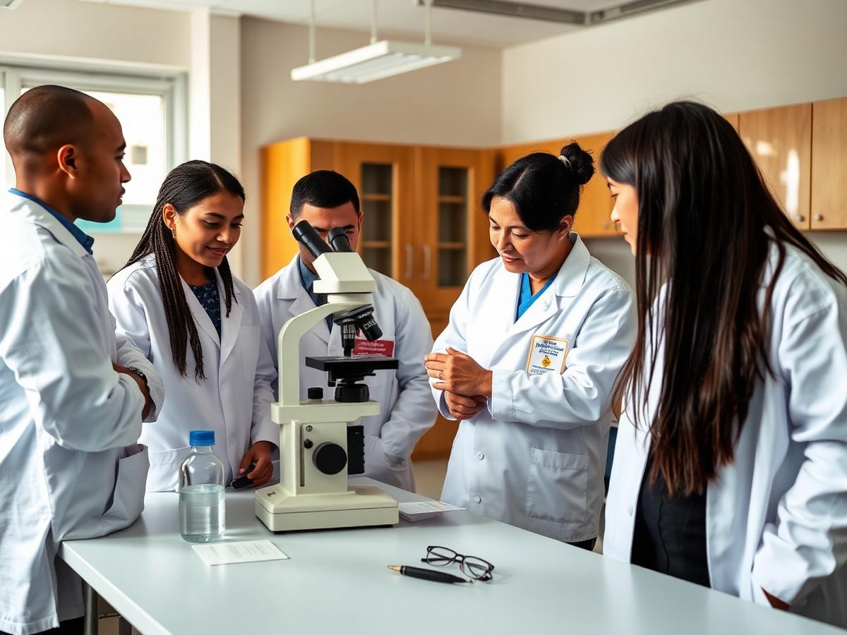Professionisti in formazione in un aula moderna